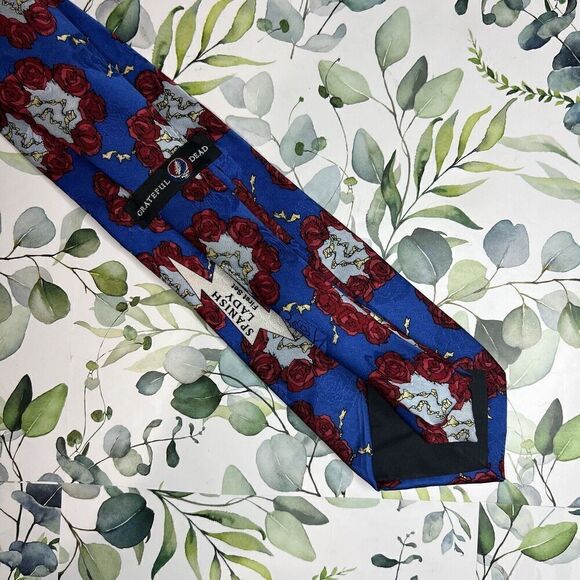 Grateful Dead Jerry Garcia’s Spanish Lady Collector's Edition Silk Tie - Picture 6 of 7